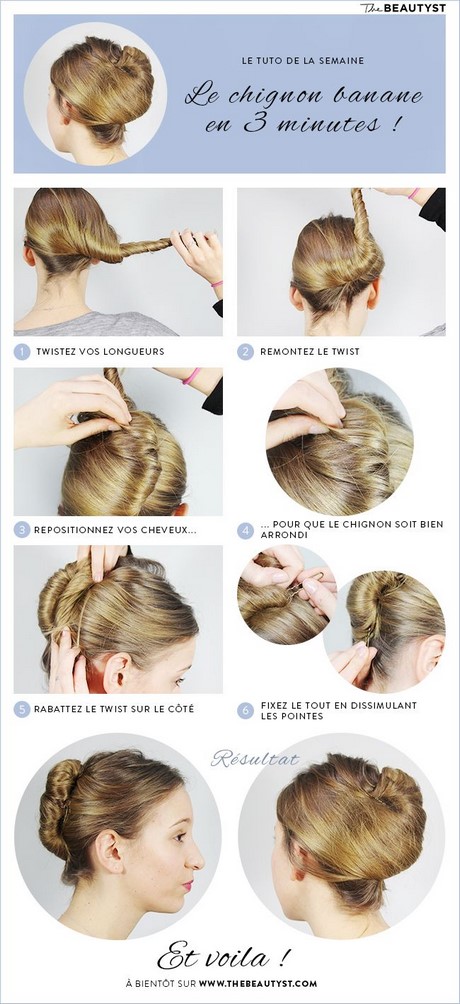 faire-un-chignon-banane-27_7 Faire un chignon banane