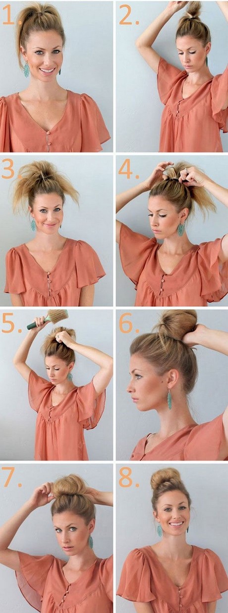 faire-un-chignon-haut-78 Faire un chignon haut