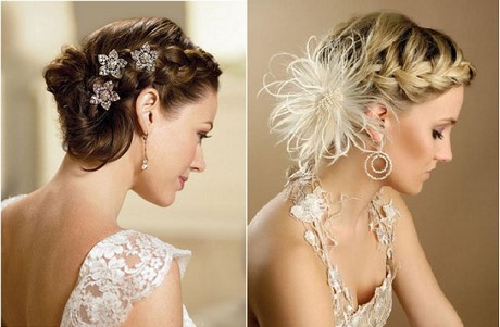 coiffure-chignon-tress-mariage-45_4 Coiffure chignon tressé mariage