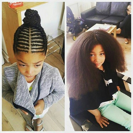 Coiffure tresse africaine pour enfant