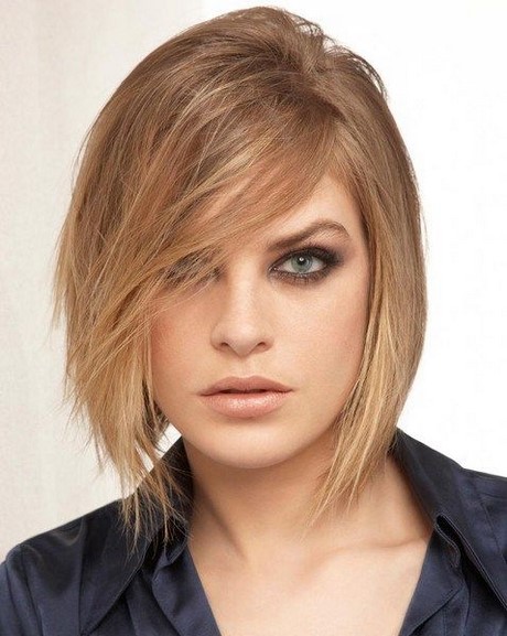 idée coupe cheveux mi long visage allonge