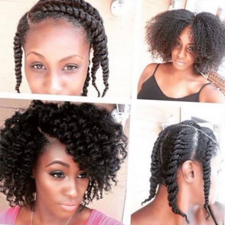 Idée de coiffure pour cheveux crépus