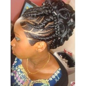 tresse-africaine-en-chignon-20_18 Tresse africaine en chignon