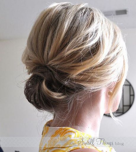 chignon-bas-sur-cheveux-court-53 Chignon bas sur cheveux court