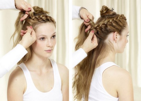 tuto-coiffure-tresse-chignon-93_11 Tuto coiffure tresse chignon