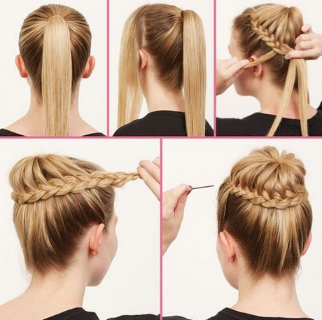 tuto-coiffure-tresse-chignon-93_5 Tuto coiffure tresse chignon