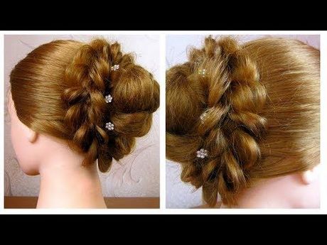 chignon-tresse-simple-90_8 Chignon tressé simple