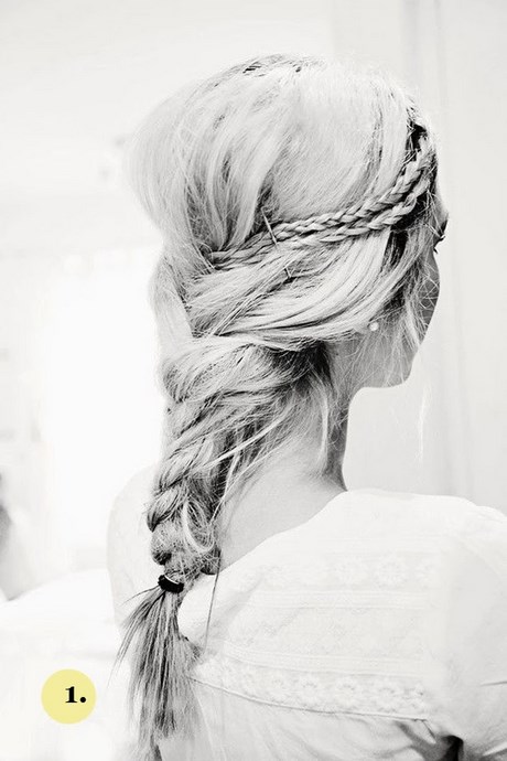 Coiffure mariage invitée tresse