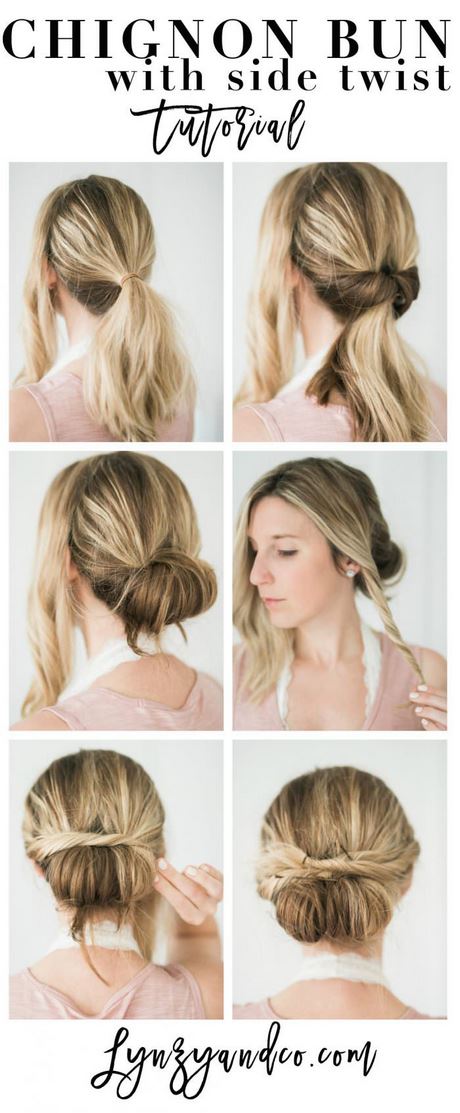 model-chignon-simple-00_18 Model chignon simple