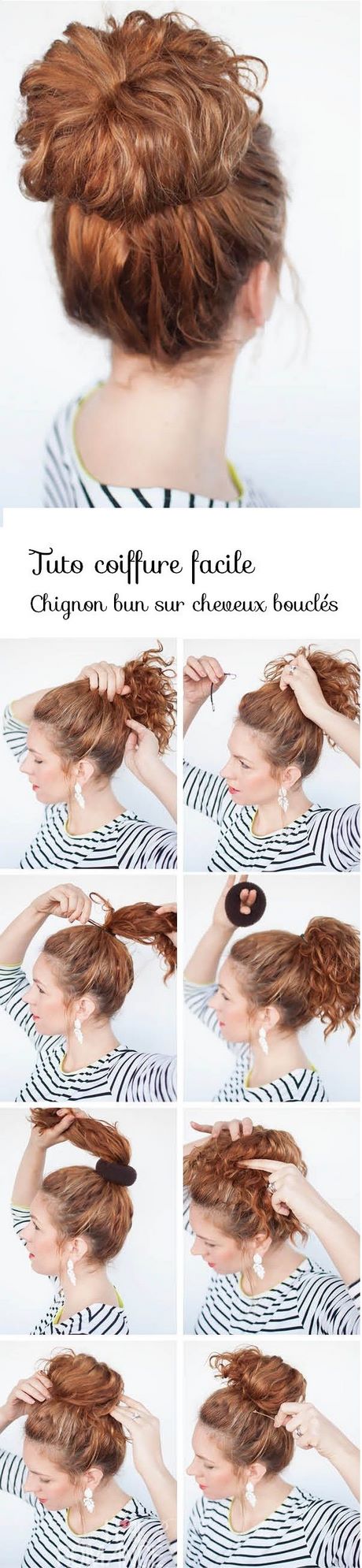 chignon-avec-donut-cheveux-court-75_7 Chignon avec donut cheveux court
