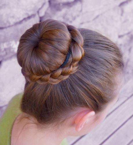  Chignon  avec elastique