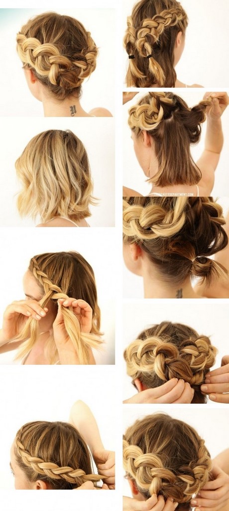 chignon-tresse-cheveux-court-78_15 Chignon tresse cheveux court