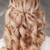 Coiffure mariage boucles