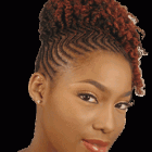 Modele de coiffure natte africaine